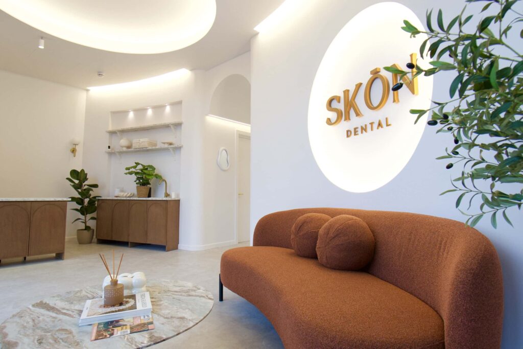 Before and after composite bonding by SKON Dental, cosmetic dentist London